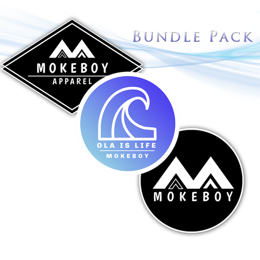 Mokeboy 3 Stickers Bundle Pack